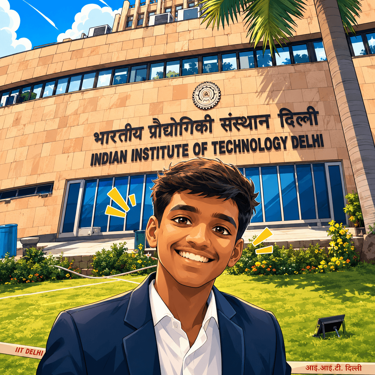 Anurag Tummapudi anime portrait